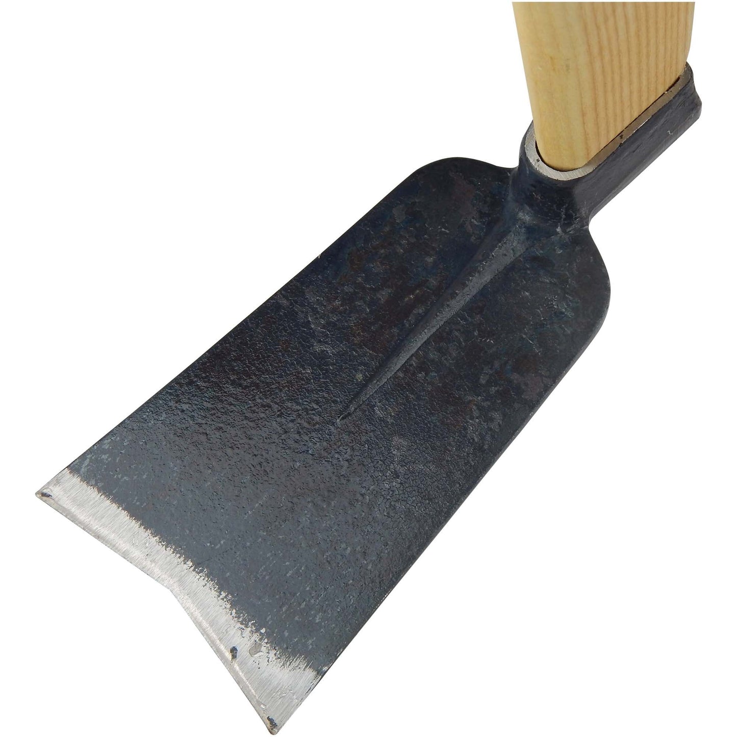 German Rhenish Hoe with Curved Edge - 53-inch handle