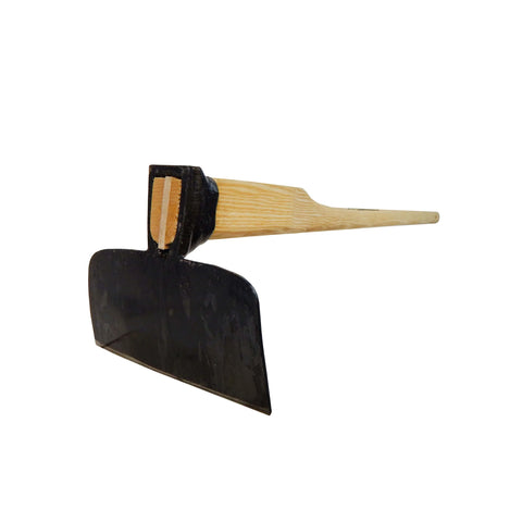 Wide Chopping "Banquet" Hoe 21oz - 9"x 4.5" with 53" Ash Handle