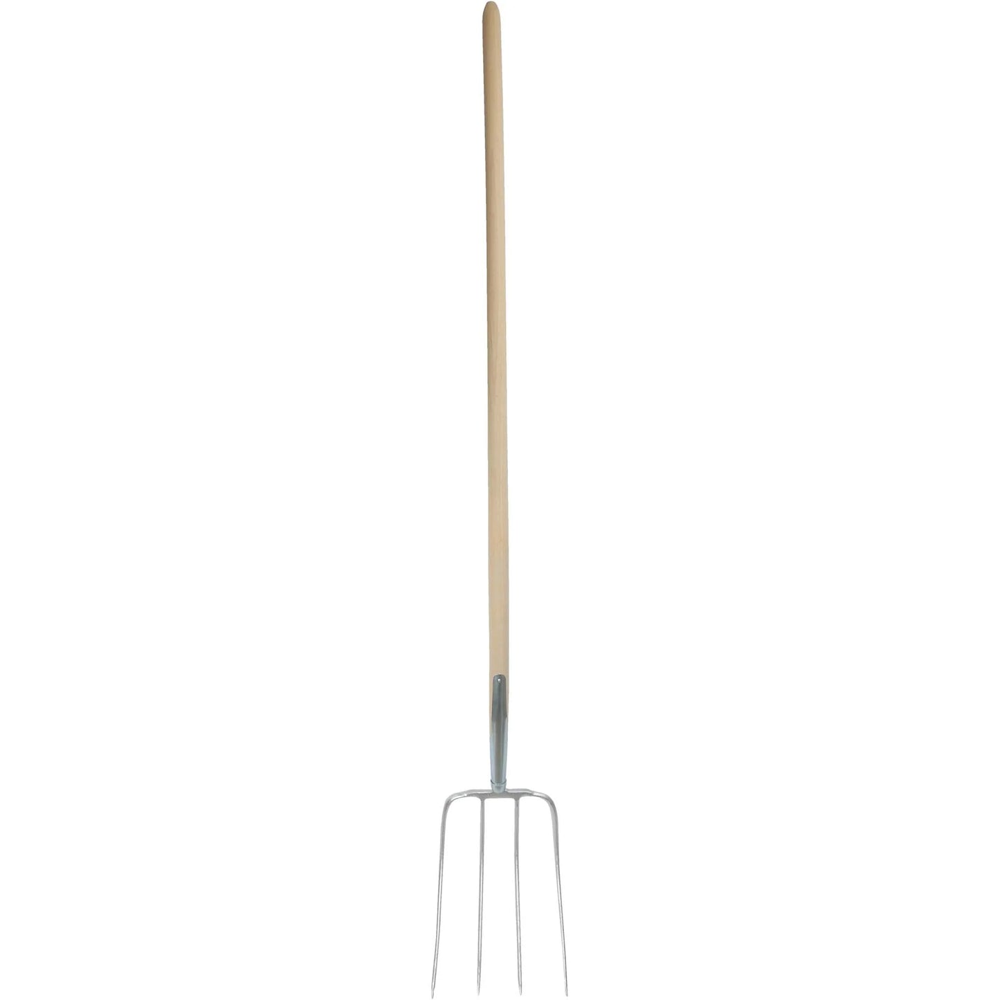 Austrian Manure Fork, 4 Tines – Size 31x23cm, with ferrule and 53-inch handle