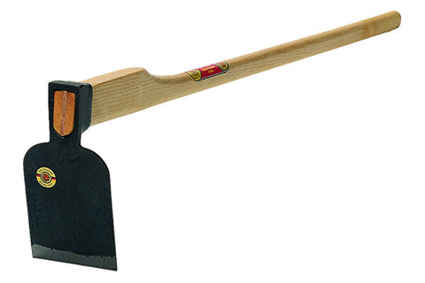 Heavy Root Hoe 3.3lbs - 7.5"x 5" with 53" Ash Handle