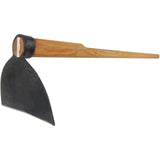 Curved Edge Grape Hoe 21oz - 7"x 5" with 53" Ash Handle
