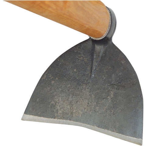 Curved Edge Grape Hoe 21oz - 7"x 5" with 53" Ash Handle