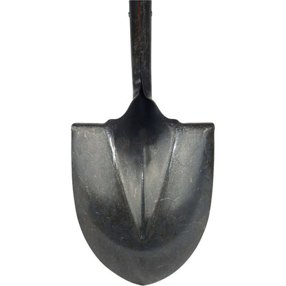 German Spade Shovel – Gr. 1, with black grip and ash handle 120 cm