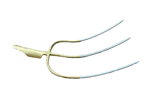 3-Tine Pitchfork with Curved Ash Handle