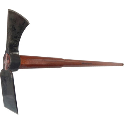 Black Forest Lightweight Blade Mattock Hoe - Assembled