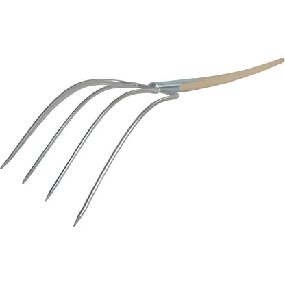 Austrian Manure Fork, 4 Tines – Size 31x23cm, with ferrule and 53-inch handle