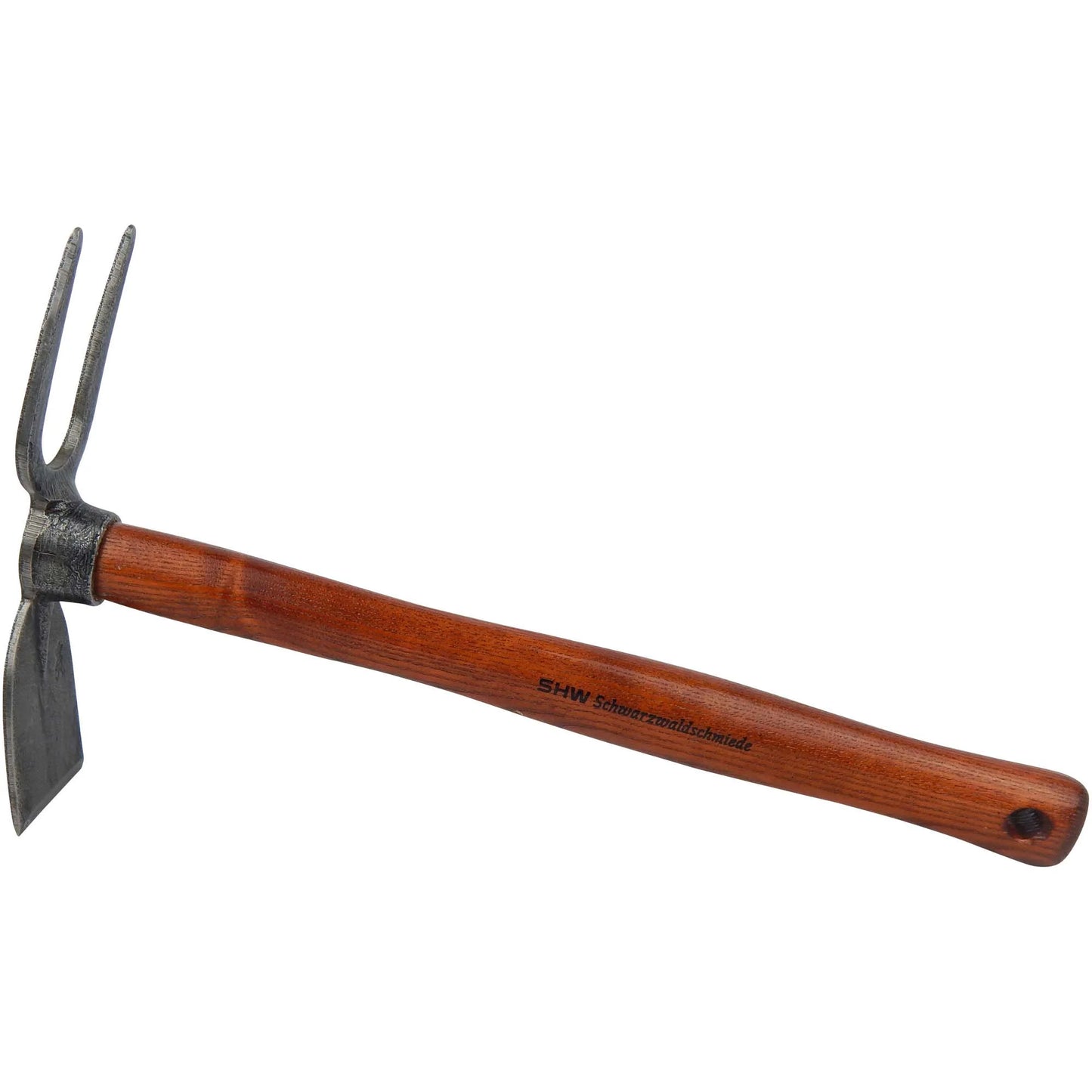 Rex Hoe with Broad Blade – 2 tines and ash wood handle 40 cm