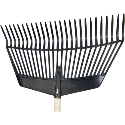 Nylon 2-in-1 Leaf Rake and Scoop