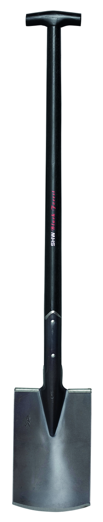 Carbon Steel Spade with T-handle from SHW Black Forest