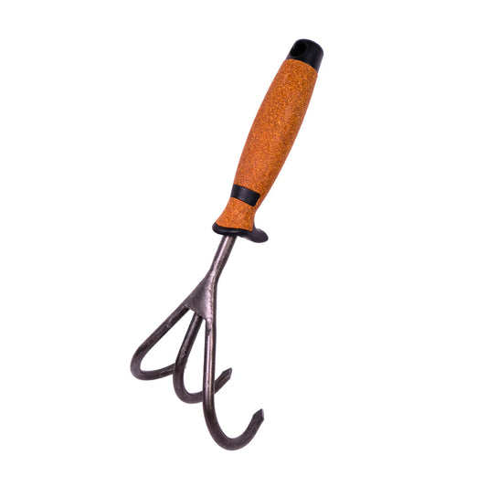 Rex Cork grip Cultivator with 3 Tines - Made in Germany