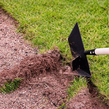 German Long-Blade Lawn Edger with Ash Handle