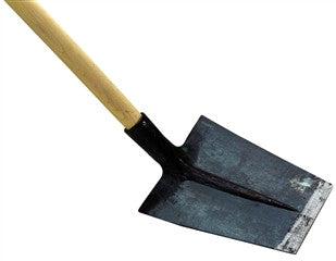 Square Laminated Shovel - 10.5"x 8.5" with 53" Beech Handle