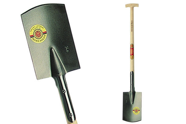 Carbon Steel Spade 4.7lbs, 10"x 7" with 35" Ash T Handle