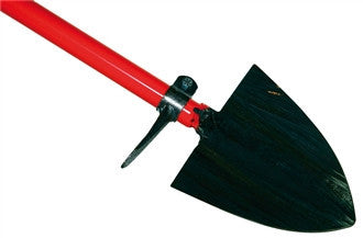 Pointed Spade with Metal Handle and Welded Foot Board